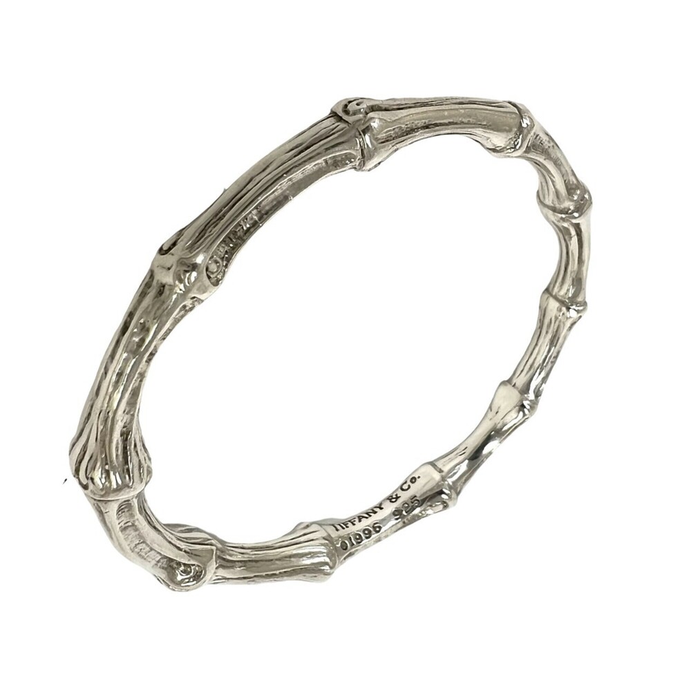 TIFFANY & CO. Vintage Silver Bamboo Bracelet